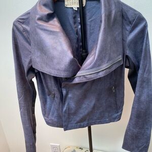 Georgie Faux Leather Moto Jacket